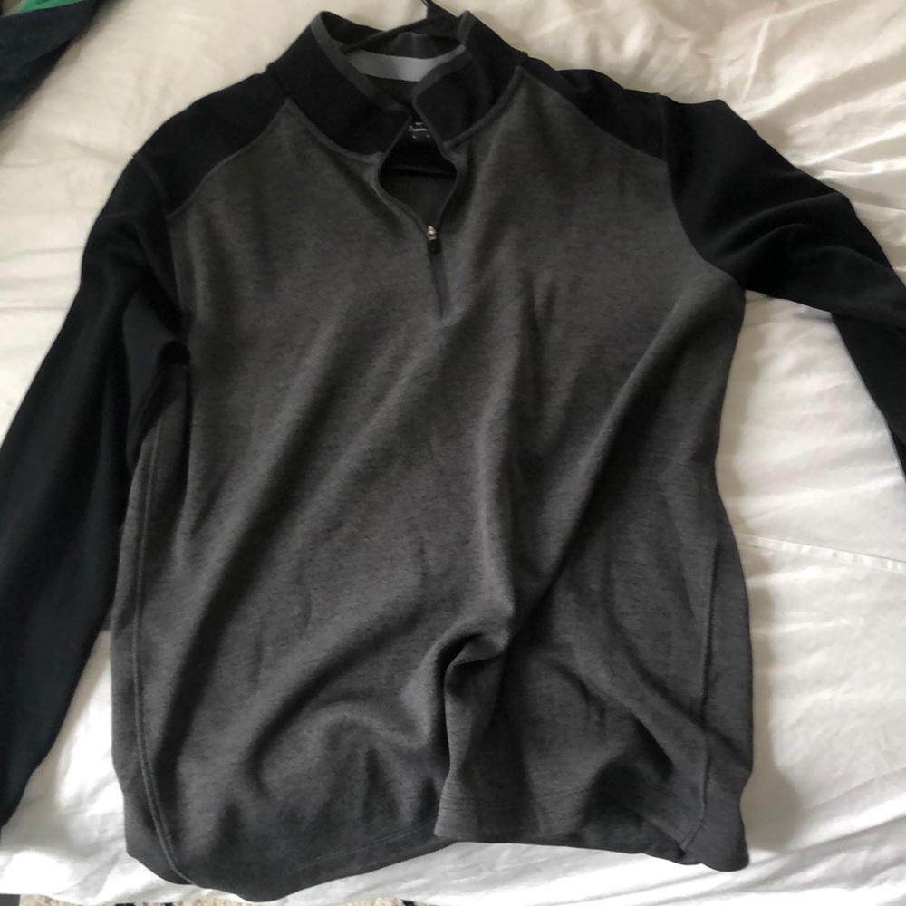 Nike Golf Dri fit Pullover - grey/black - large